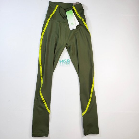 adidas Pants - Adidas Aeroready Tight Women's Training Athletic Running Legging Green GT6299